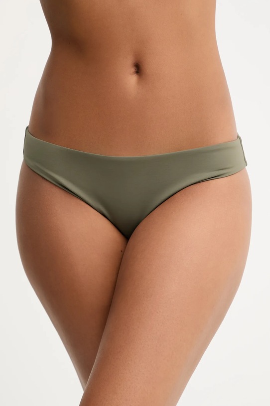 Calvin Klein figi kąpielowe dół zielony KW0KW02705