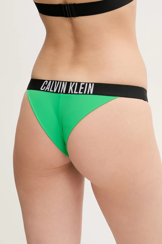 Brazilke za kopanje Calvin Klein KW0KW02857 zelena SS25