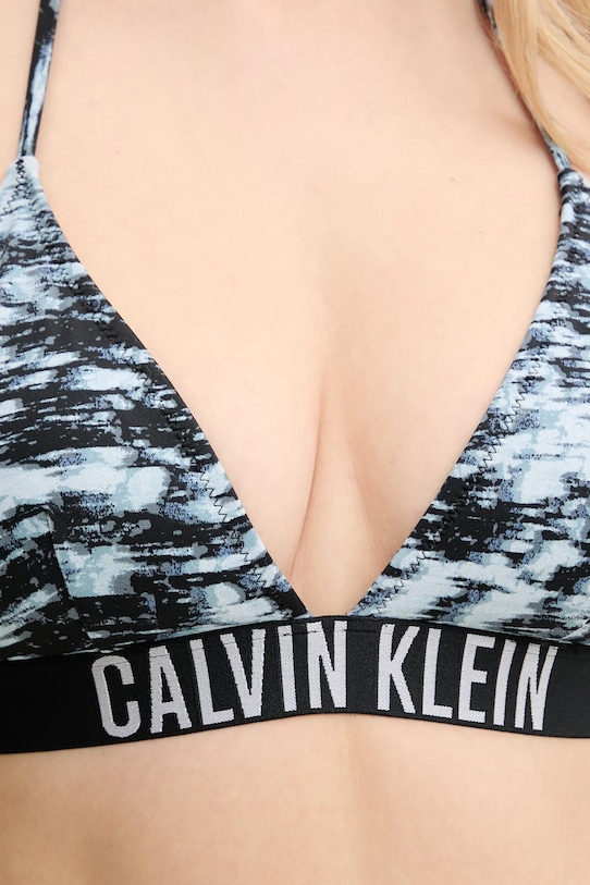 Calvin Klein biustonosz kąpielowy czarny KW0KW02854