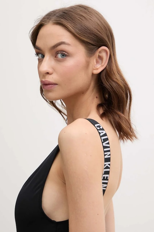 Calvin Klein jednoczęściowy strój kąpielowy czarny KW0KW02859