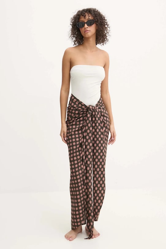 Jednodílné plavky Calvin Klein KW0KW02709 šedá SS25