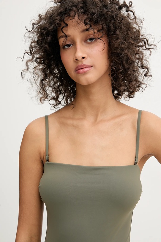 Oblečenie Jednodielne plavky Calvin Klein KW0KW02709 zelená