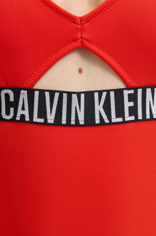 Слитный купальник Calvin Klein красный KW0KW02746