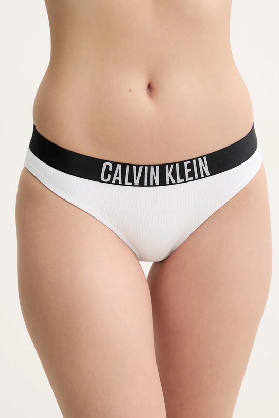 Calvin Klein chiloti de baie fund alb KW0KW02752