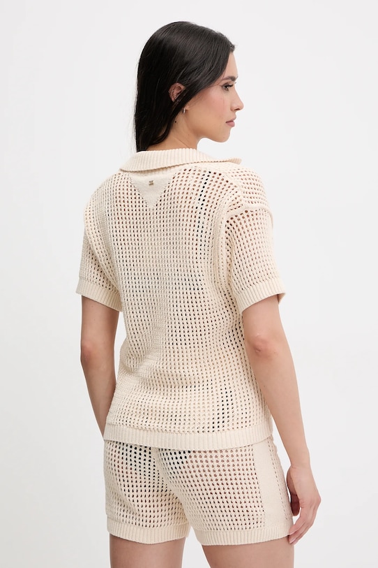 Ruházat Tommy Hilfiger strand póló UW0UW05868 bézs