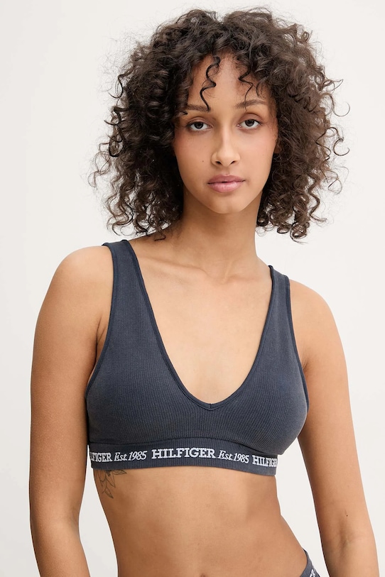 Бюстгальтер Tommy Hilfiger трикотаж темно-синій UW0UW05726