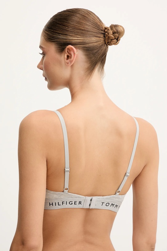 Odzież Tommy Hilfiger biustonosz UW0UW06040 szary