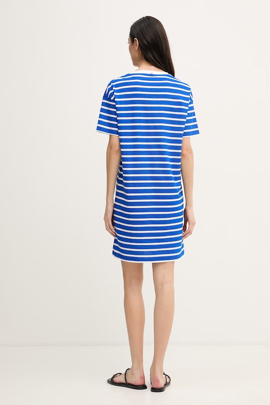 Oblečenie Tommy Hilfiger šaty bavlnené UW0UW05937 modrá