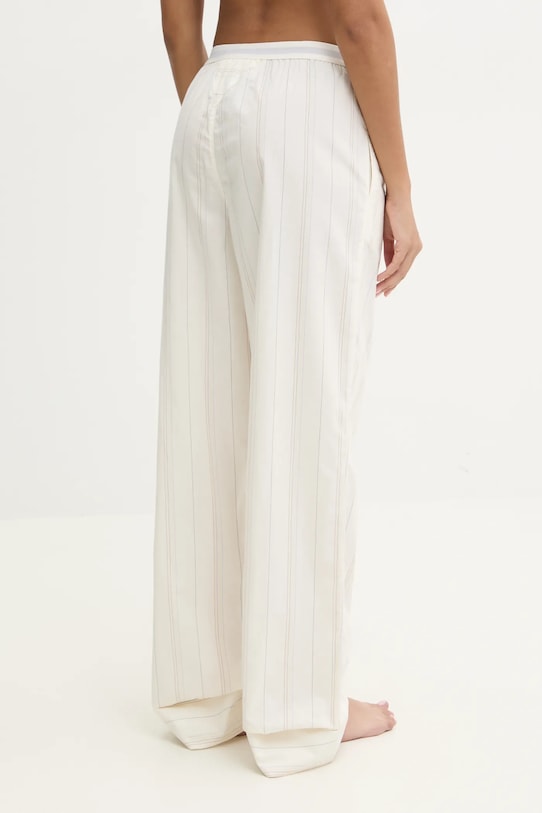 Odzież Tommy Hilfiger spodnie piżamowe bawełniane UW0UW05766 beżowy