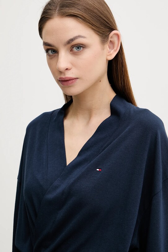 Tommy Hilfiger szlafrok granatowy UW0UW05781