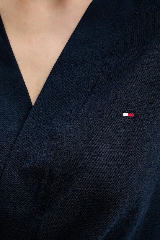Tommy Hilfiger szlafrok UW0UW05781 granatowy