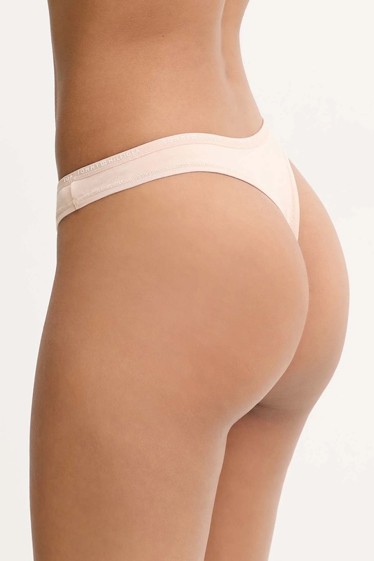 Tommy Hilfiger stringi UW0UW05741 beżowy SS25