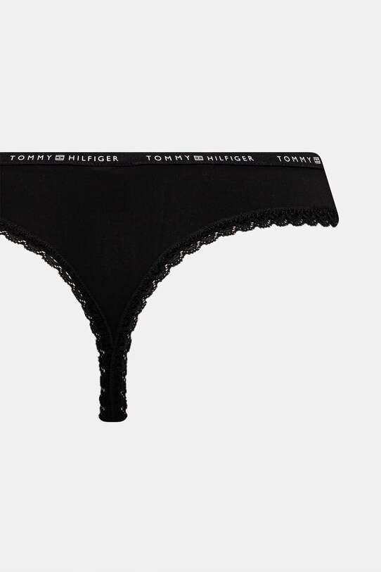 Odzież Tommy Hilfiger stringi 3-pack UW0UW05882 czarny