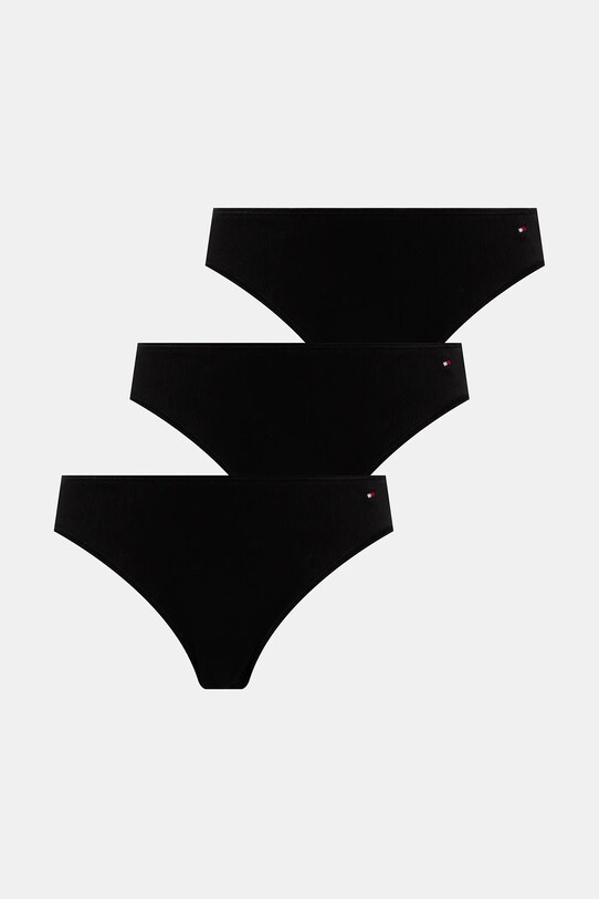 3-pack πλεκτό ύφασμα μαύρο UW0UW05968