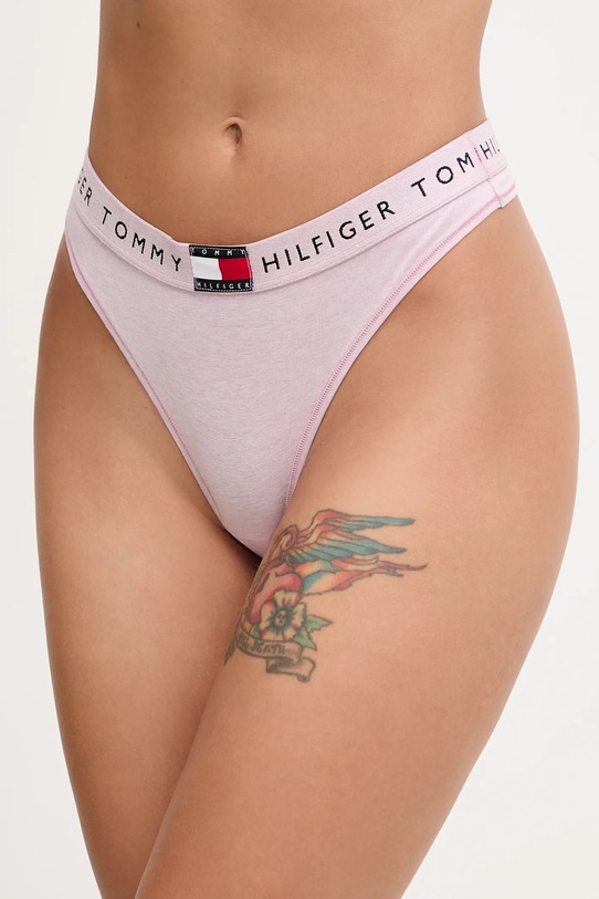 Tommy Hilfiger figi drobny wzór różowy UW0UW06038