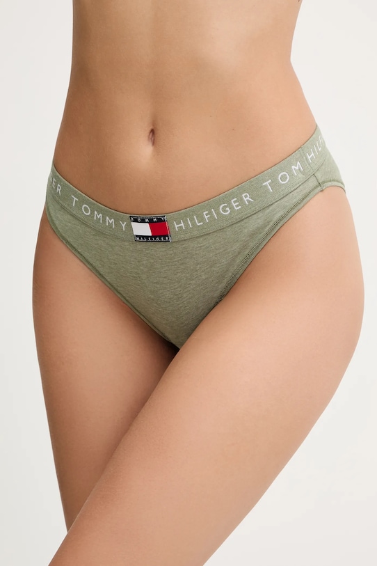 Tommy Hilfiger figi drobny wzór zielony UW0UW06038