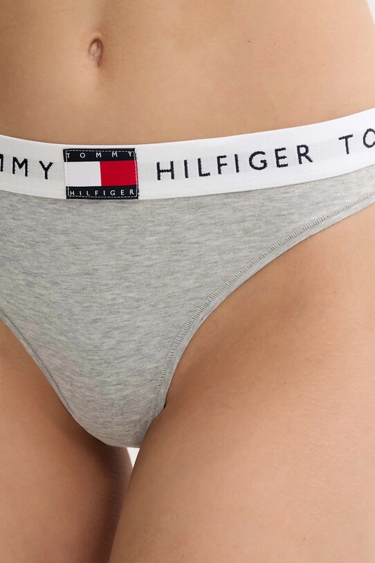 Tommy Hilfiger tanga gri UW0UW06039