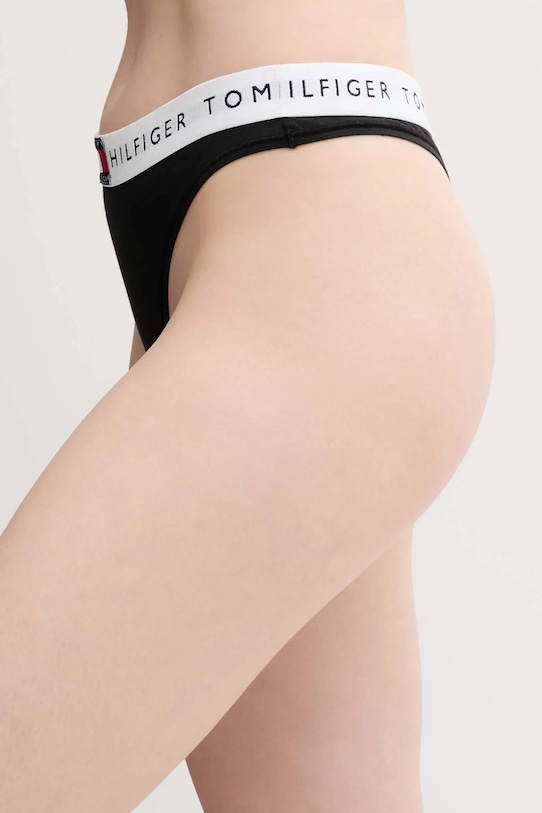 Tanga Tommy Hilfiger UW0UW06039 černá AA00