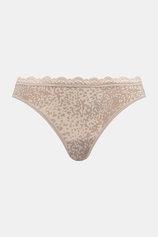 Calvin Klein Underwear stringi damskie 3-pack LV00QD5300 beżowy AA00