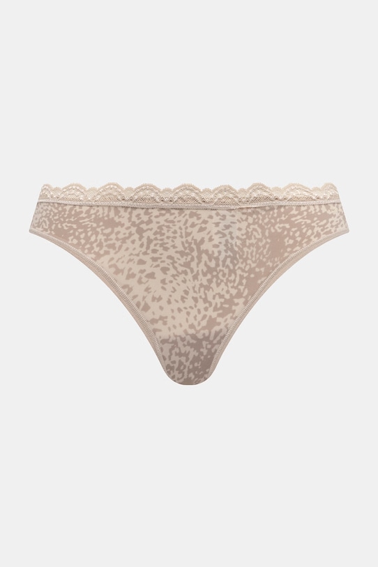 Calvin Klein Underwear stringi damskie 3-pack LV00QD5300 beżowy AA00