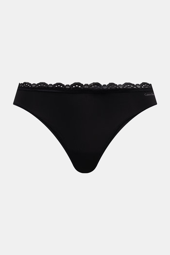 Calvin Klein Underwear stringi damskie 3-pack beżowy LV00QD5300