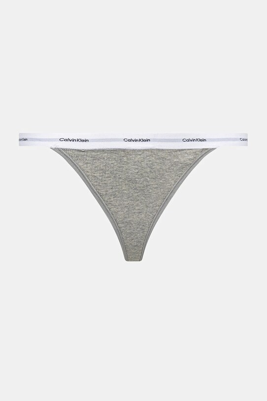 Стринги Calvin Klein Underwear 3 шт LV00QD5308 серый SS25
