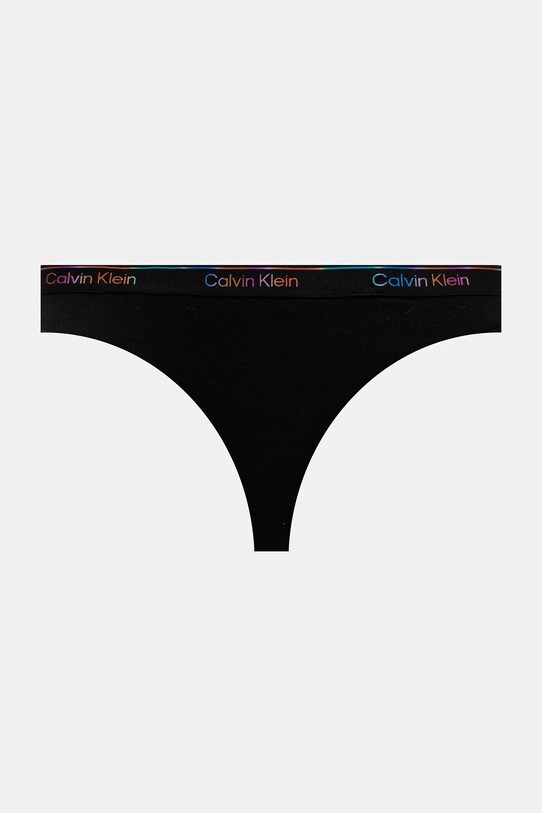 Calvin Klein Underwear tanga 5 db LV00QD5322 fekete SS25