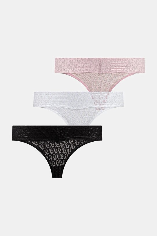 Kalhotky Calvin Klein Underwear 3-pack kalhotky bílá LV00QD5305