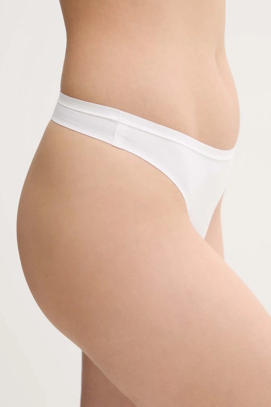 Calvin Klein Underwear tanga LV00QF7820 alb SS25