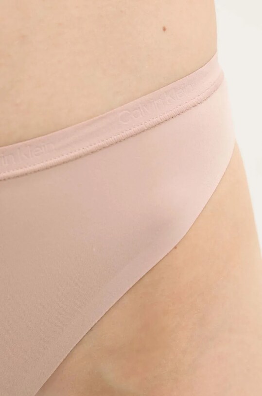Calvin Klein Underwear stringi pomarańczowy LV00QF7820