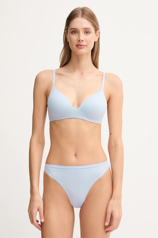 Calvin Klein Underwear stringi LV00QF7820 niebieski AA00
