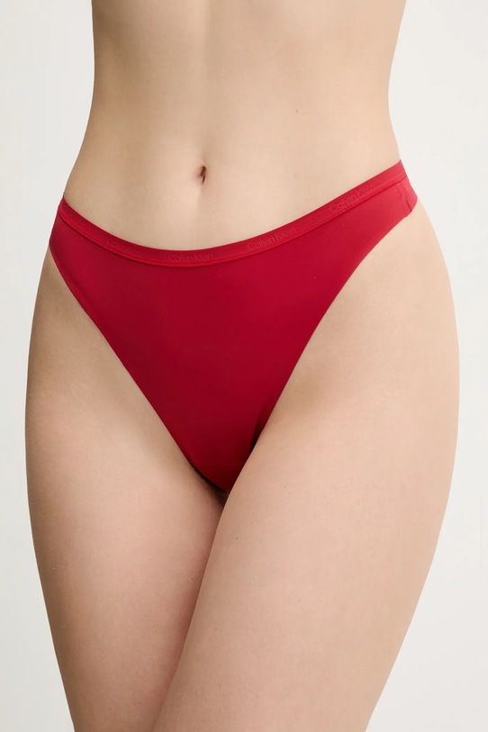 Calvin Klein Underwear stringi bordowy LV00QF7820