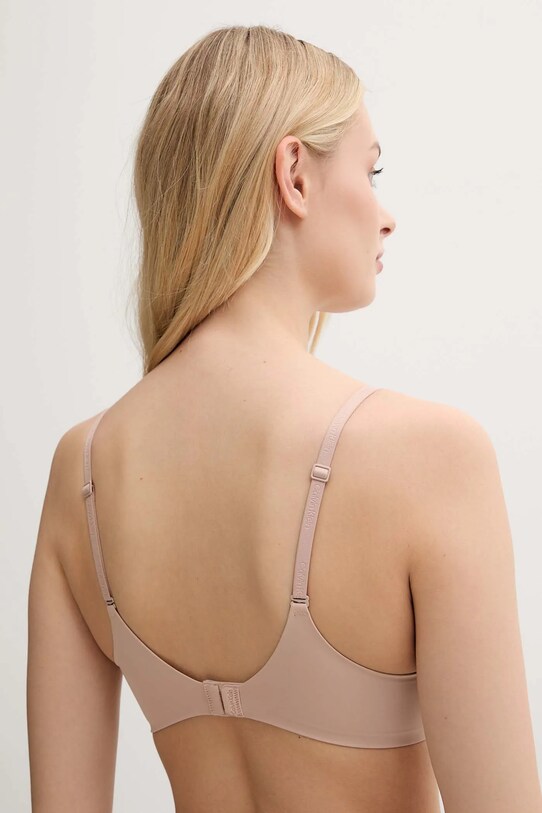 Oblečení Podprsenka Calvin Klein Underwear LV00QF8013 béžová