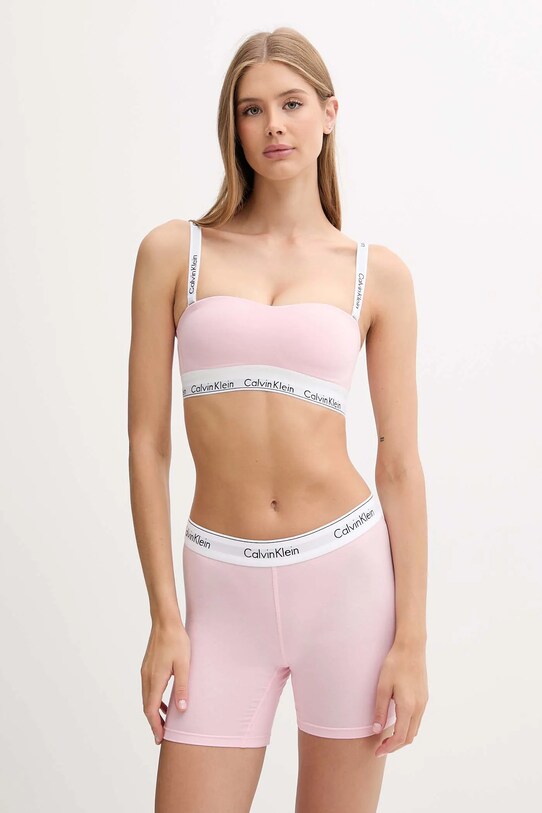 Calvin Klein Underwear biustonosz 000QF7628E różowy SS25