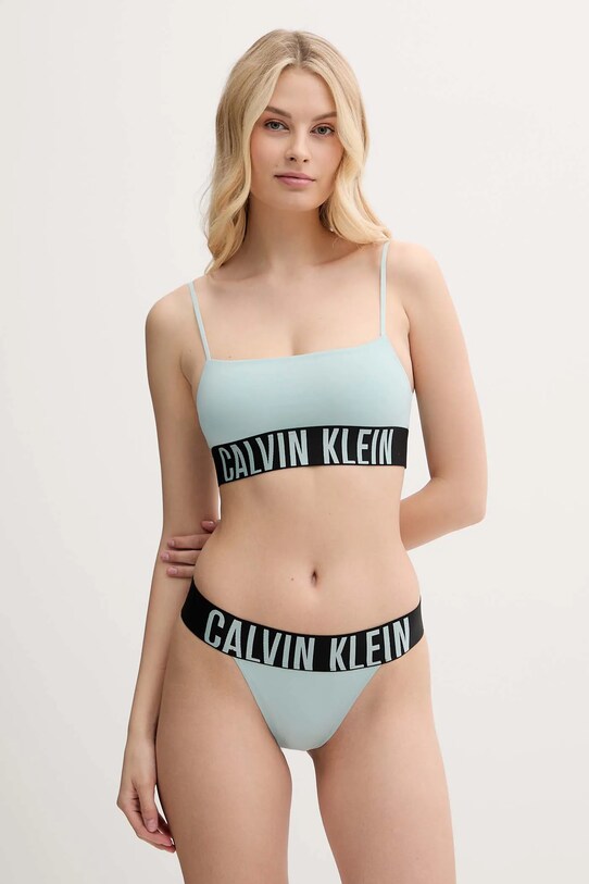 Calvin Klein Underwear biustonosz 000QF7631E turkusowy SS25