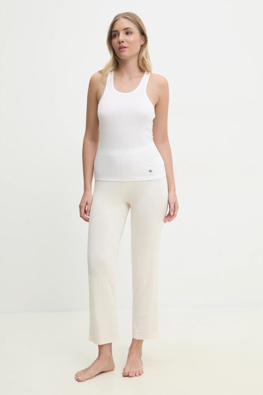 Пижамные брюки Calvin Klein Underwear 000QS7285E бежевый SS25