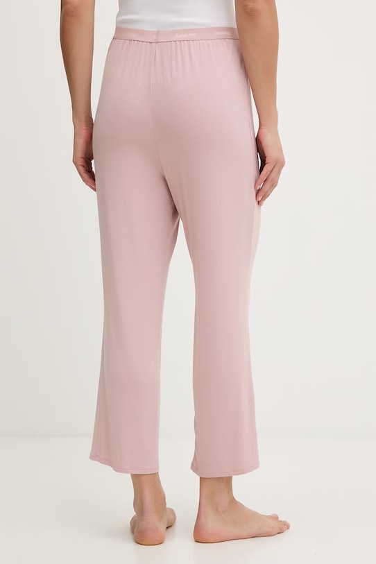 Odzież Calvin Klein Underwear spodnie piżamowe damskie z modalu 000QS7285E różowy