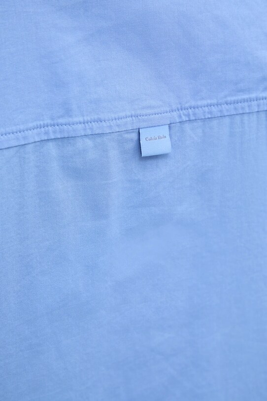 Pamučna košulja za spavanje Calvin Klein Underwear 000QS7314E ljubičasta