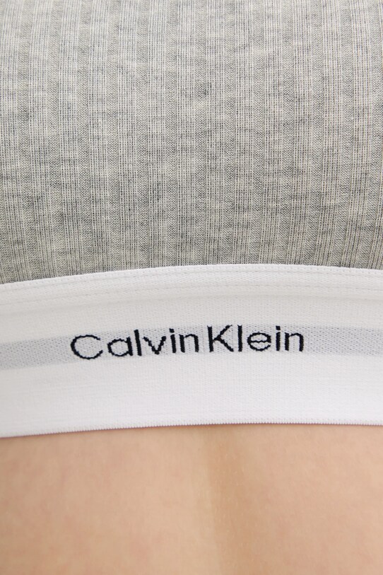 Podprsenka Calvin Klein Underwear sivá LV00QF8018