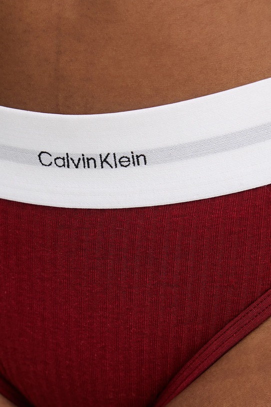 Трусы Calvin Klein Underwear бордо LV00QF8022