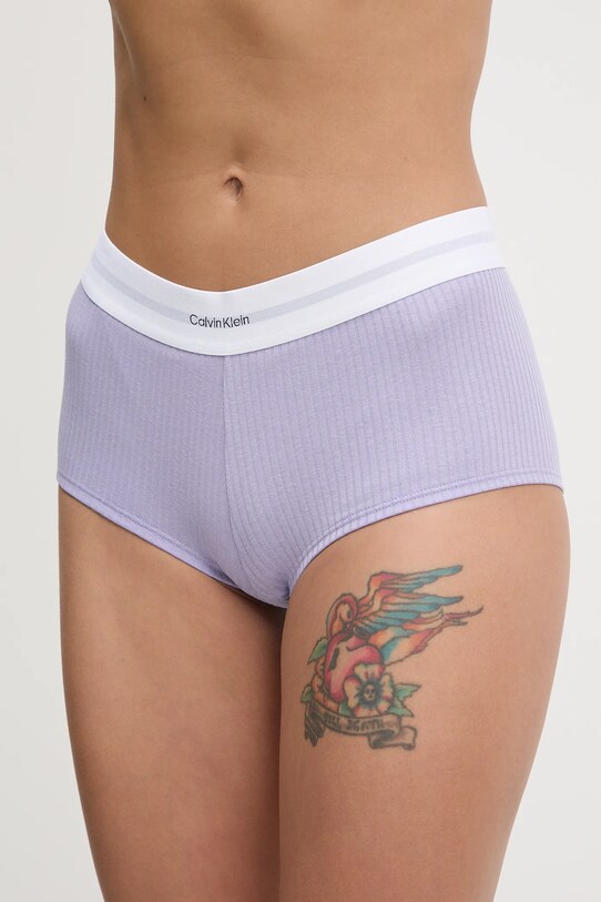 Nohavičky Calvin Klein Underwear nohavičky fialová LV00QF8024