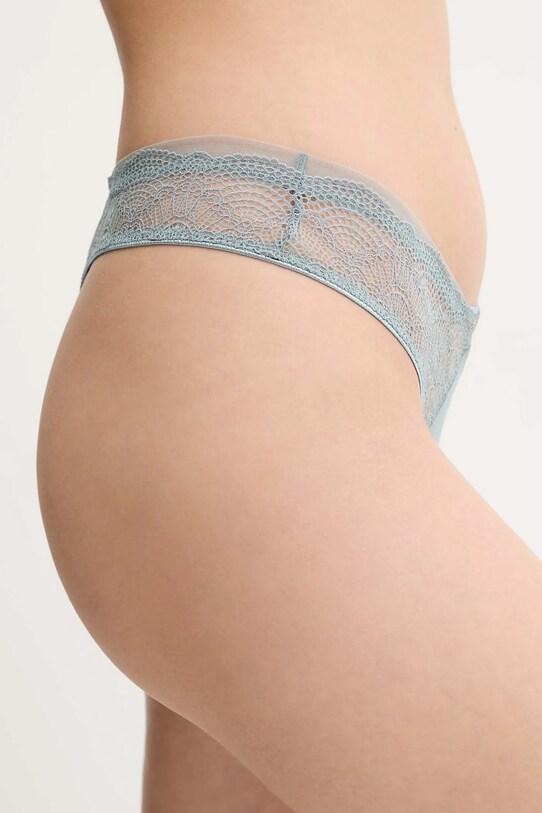 Стринги Calvin Klein Underwear LV00QF8037 серый SS25
