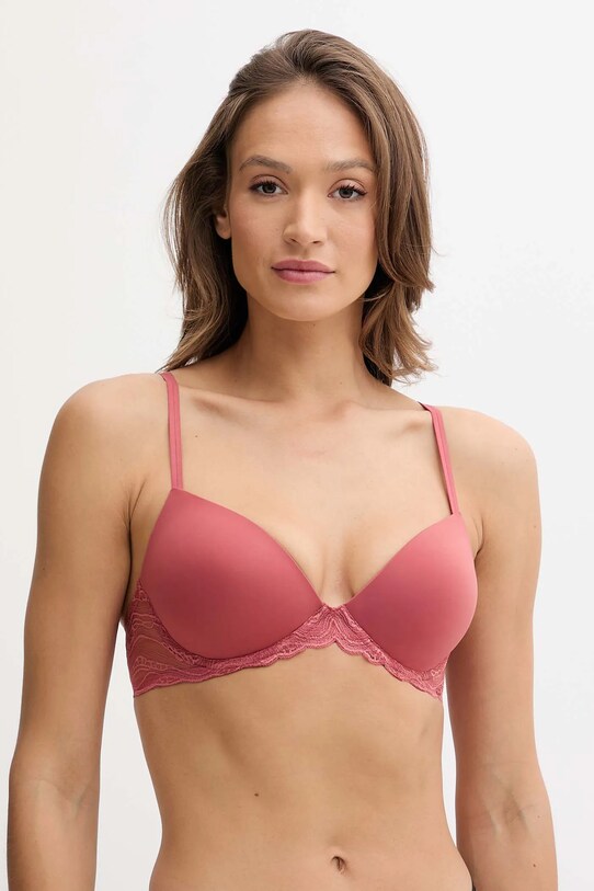 Calvin Klein Underwear sutien uni roz LV00QF8122