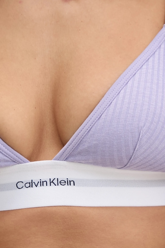 Calvin Klein Underwear biustonosz fioletowy LV00QF8248