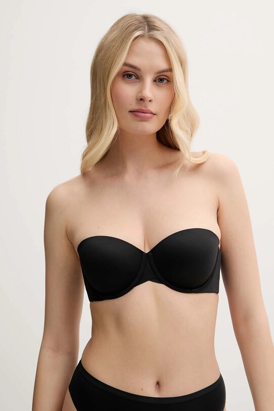 Calvin Klein Underwear biustonosz czarny LV00QF7537