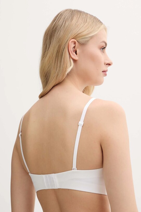 Odzież Calvin Klein Underwear biustonosz LV00QF8252 biały