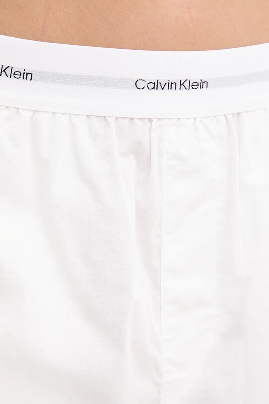 Одежда Хлопковые пижамные шорты Calvin Klein Underwear LV00QS7411 белый