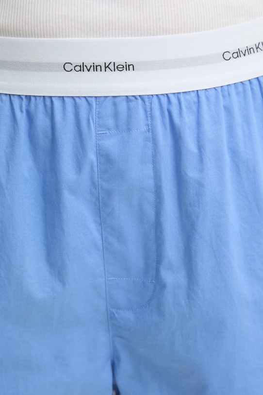 Oblečenie Bavlnené pyžamové šortky Calvin Klein Underwear LV00QS7411 fialová