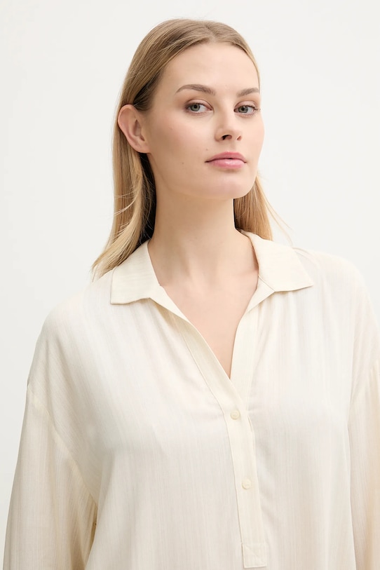 Calvin Klein Underwear koszula nocna beżowy 000QS7255E