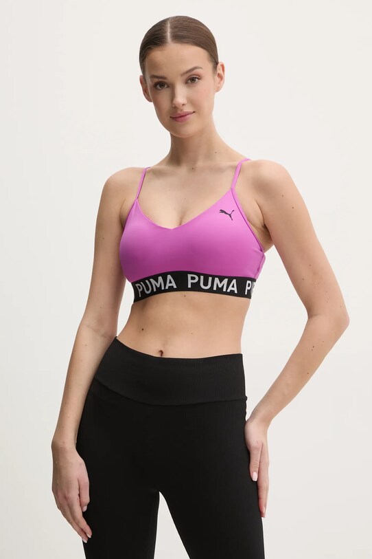 Sportovní podprsenka Puma Move Strong měkké růžová 527140